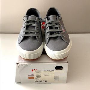 NIB Superga Kendall Gray Sneaker 7.5